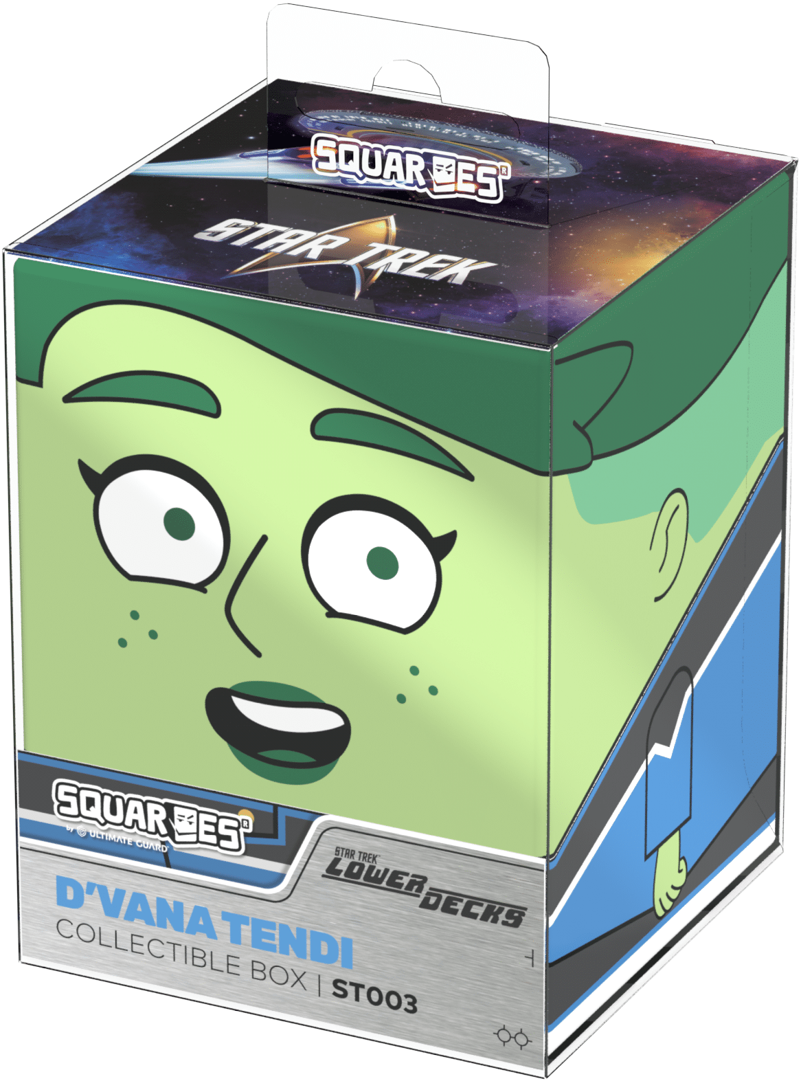 Ultimate Guard Squaroes Star Trek D'Vana Tendi 100+ Count Deck Box image 0